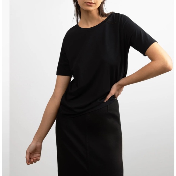 Oak + Fort Core Black Tshirt - Picture 2 of 7